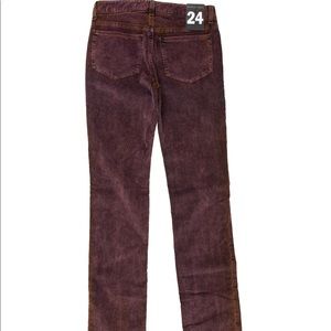 SOLD! Theyskens' Theory corduroy low-rise jeans